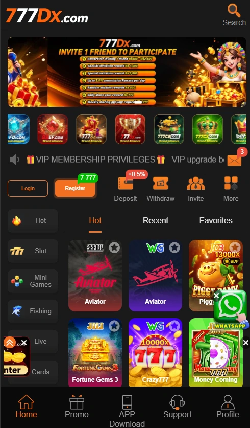 777dx game